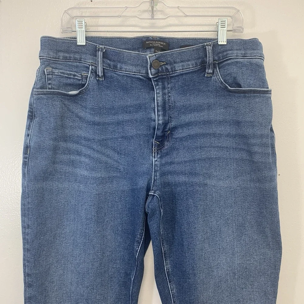 Banana Republic Slim Fit Watershed Mill‎ Valley Jeans Men 36x30 (34x28) Stretch